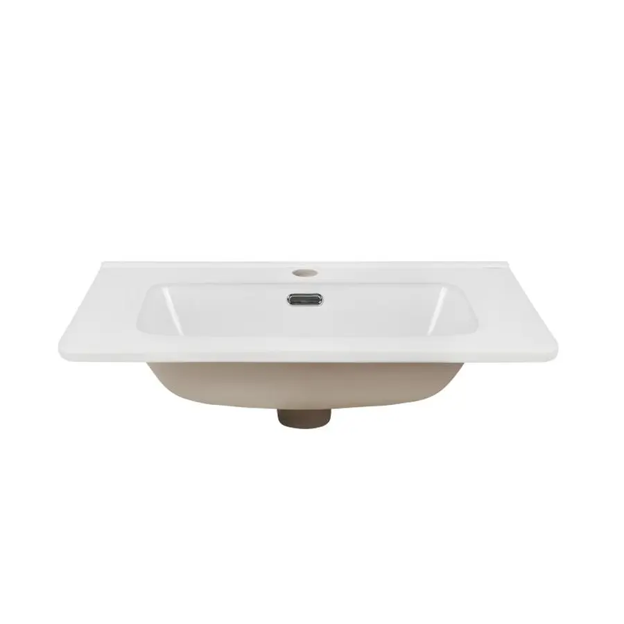Раковина Qtap Albatross 9H 600х460х180 White з донним клапаном QT01119060HW