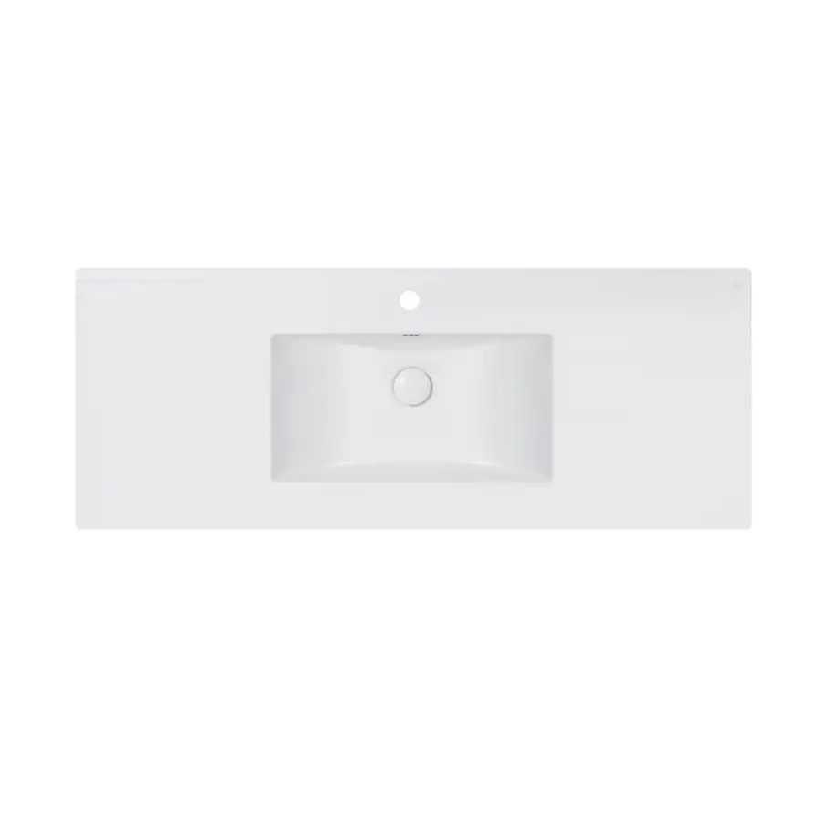 Раковина Qtap Albatross E 1200х460х180 White з донним клапаном QT01119120EW