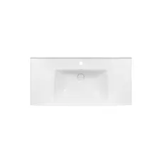 Раковина Qtap Albatross 5C 1000х480х210 White з донним клапаном QT01115100CW Раковина Qtap Albatross 5C 1000х480х210 White з донним клапаном QT01115100CW