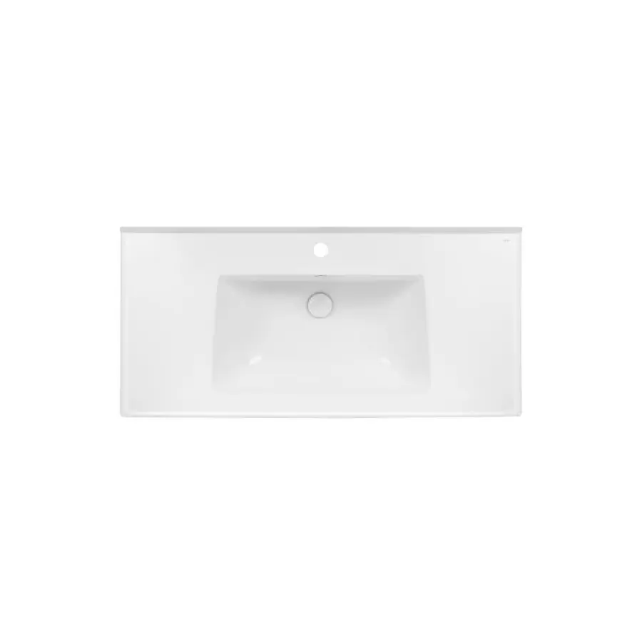 Раковина Qtap Albatross 5C 1000х480х210 White з донним клапаном QT01115100CW