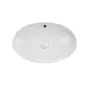 Раковина-чаша Qtap Dove 625х415х150 White з донним клапаном QT06113077W