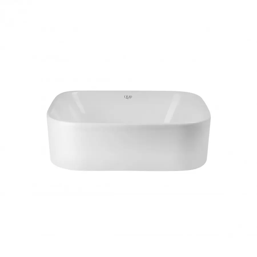 Раковина-чаша Qtap Scorpio 350х390х120 White з донним клапаном QT14112241W