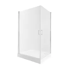 Набір Qtap душова кабіна Gemini CRM1099SC Clear 2020x900x900 мм + піддон Tern 309912C 90x90x12 см з сифоном