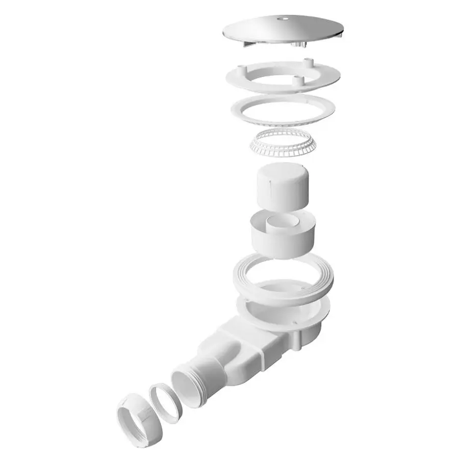 Набір Qtap душова кабіна Gemini CRM1099SC Clear 2020x900x900 мм + піддон Tern 309912C 90x90x12 см з сифоном