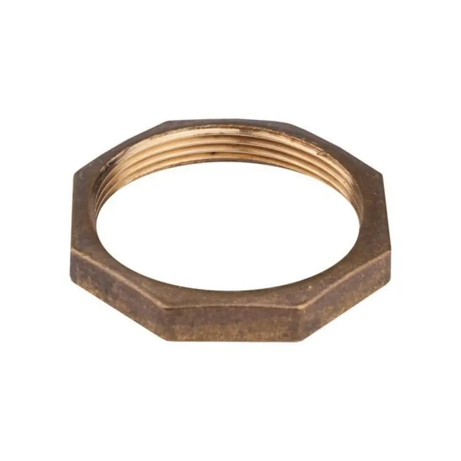 Контргайка латунна 1"