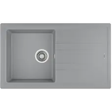 Кухонная гранитная мойка Teka STONE 50 B-TG 1B 1D 115330014 серый металлик Кухонная гранитная мойка Teka STONE 50 B-TG 1B 1D 115330014 серый металлик