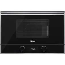 Мікрохвильова пічь Teka ML 822 BIS чорне скло, металева рамка дверцят направо 40584301