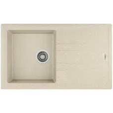 Кухонная гранитная мойка Teka STONE 50 B-TG 1B 1D 115330016 песочного цвета Кухонная гранитная мойка Teka STONE 50 B-TG 1B 1D 115330016 песочного цвета