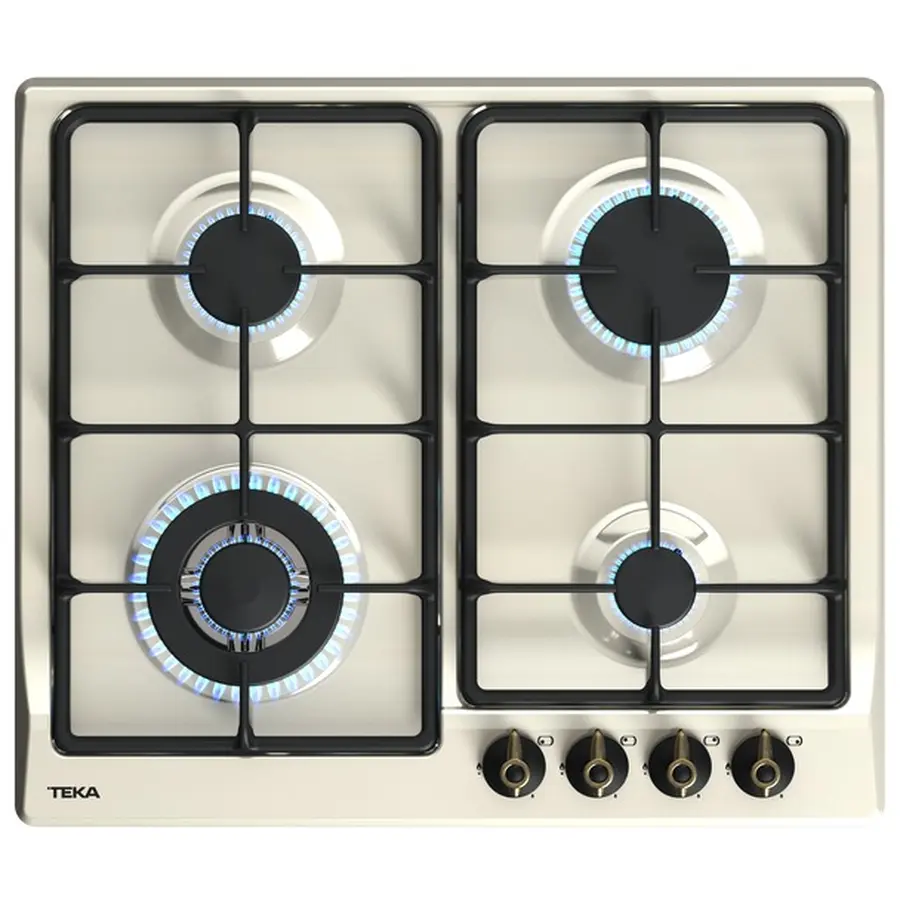 Варочная поверхность Teka EH 60 4G TR ваниль, латунь / затемненное серебро 40225055