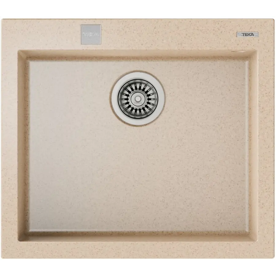 Кухонна гранітна мийка Teka FORSQUARE 50.40 TG світло бежевий 115230007