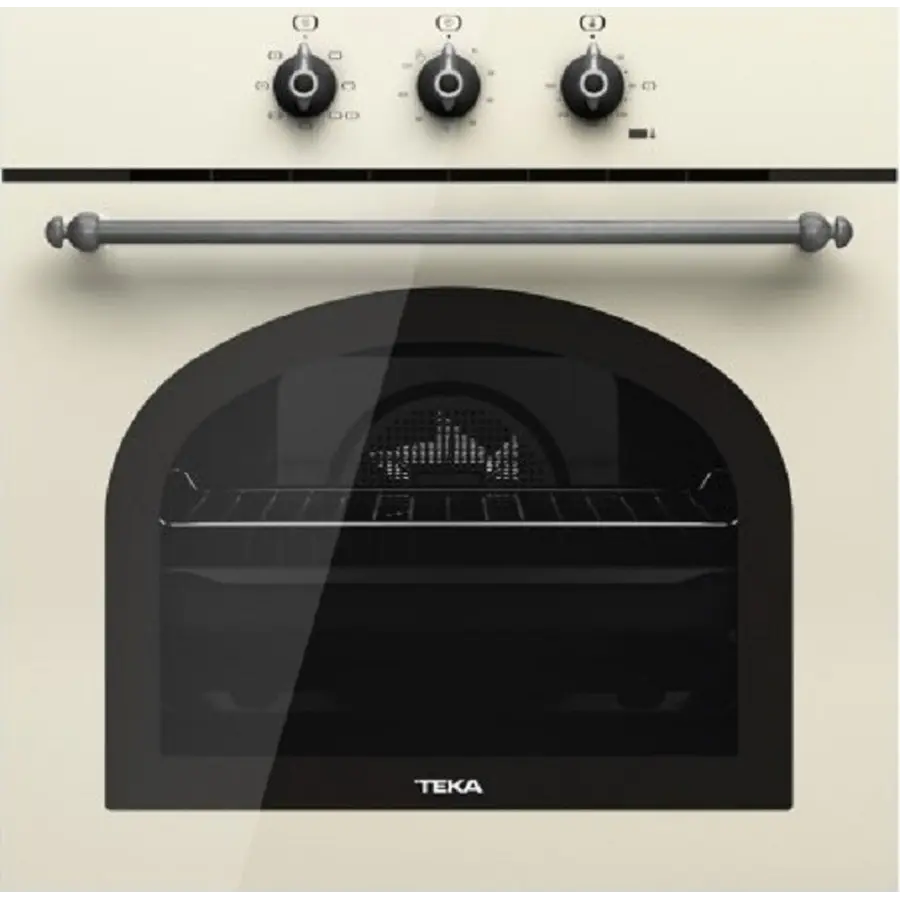 Духова шафа Teka HRB 6100 VNS (WISH, Rustica), ваніль, ручки затемнене срібло 111010009