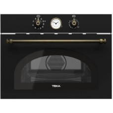 Духовой шкаф Teka MWR 32 BIA (Rustica), черная ручки латунь 40586034