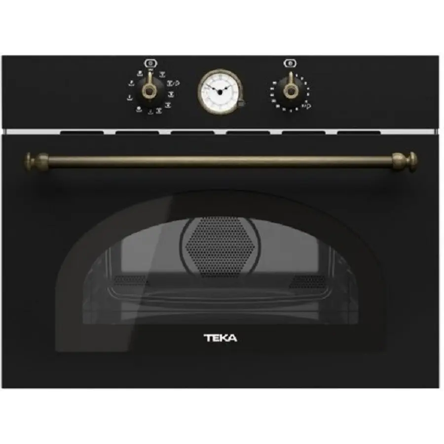 Духова шафа Teka MWR 32 BIA (Rustica), чорна ручки латунь 40586034