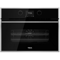 Духовой шкаф + микроволны Teka HLC 847 С черное стекло, металлическая рамка 40587601