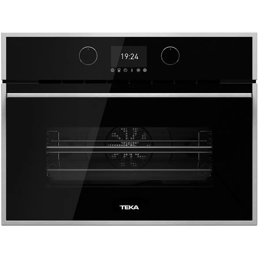Духовой шкаф + микроволны Teka HLC 847 С черное стекло, металлическая рамка 40587601