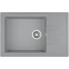 Кухонна гранітна мийка Teka STONE 60 S-TG 1B 1D сірий металік 115330028 115330035