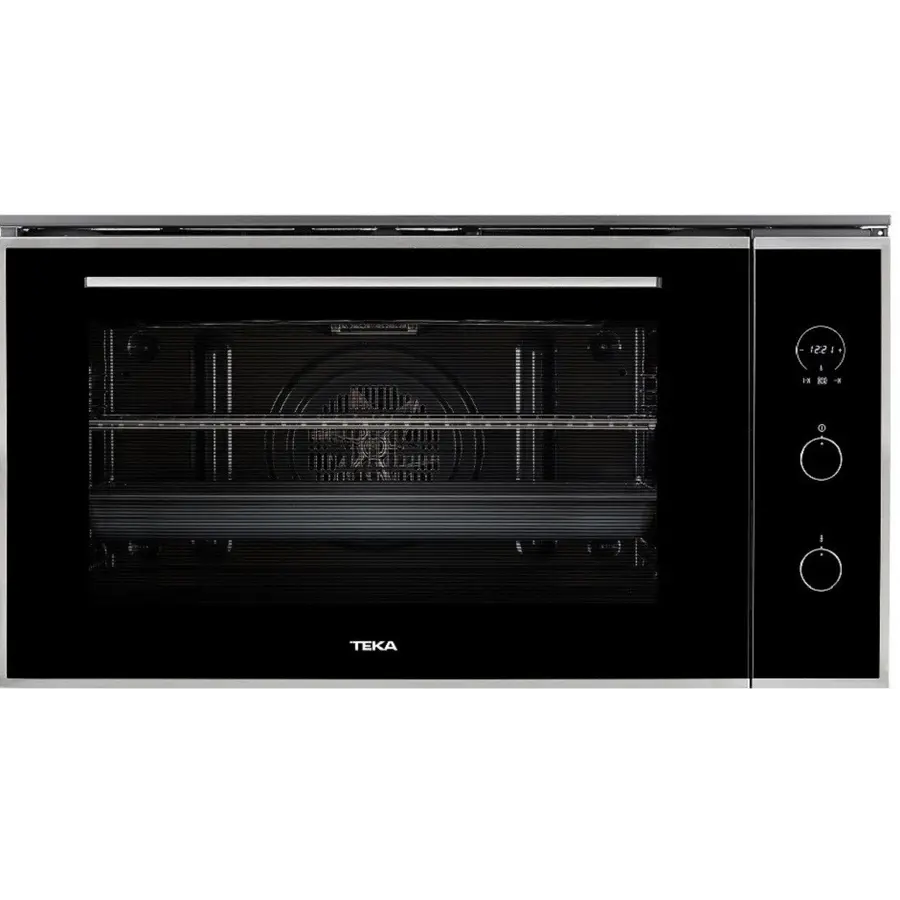 Электрический духовой шкаф Teka HLF 940 черное стекло, металлическая рамка 41592223