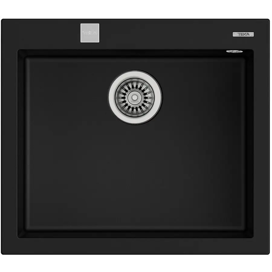 Кухонна гранітна мийка Teka FORSQUARE 50.40 TG чорний 115230005