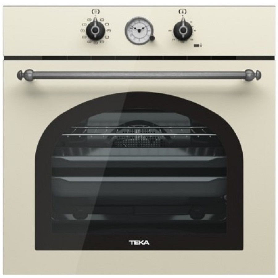 Духова шафа Teka HRB 6300 VNS (WISH, Rustica), ваніль, ручки затемнене срібло 111010013