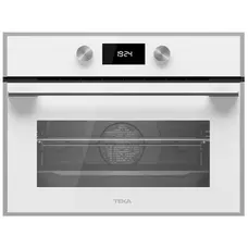 Духовой шкаф Teka HLC 840 белое стекло, металлическая рамка 41531024