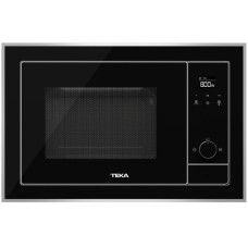 Микроволновая печь Teka ML 820 BIS черное стекло, металлическая рамка 40584200