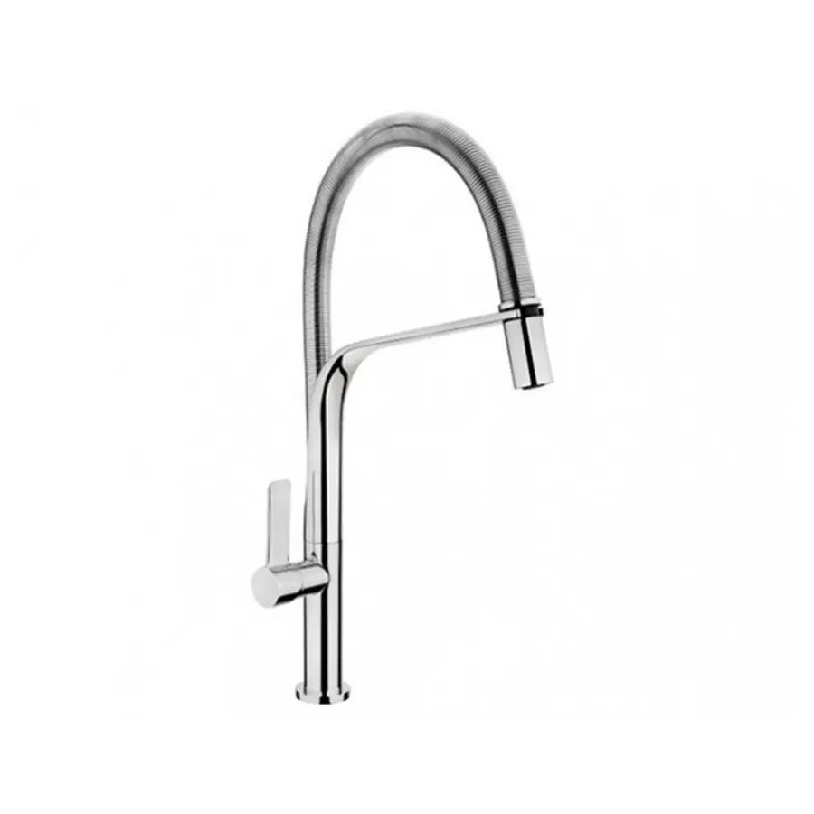 Кухонный смеситель стальной Teka FO 999 629990200 хром