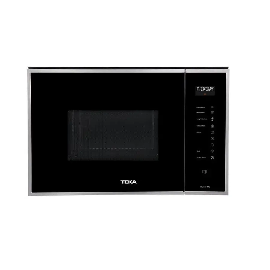 Микроволновая печь Teka ML 825 TFL черное стекло, металлическая рамка 40590640