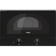 Микроволновая печь Teka MWR 22 BI (Rustica), черная, ручки латунь 40586300 черный