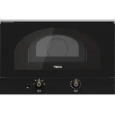 Микроволновая печь Teka MWR 22 BI (Rustica), черная, ручки латунь 40586300 черный