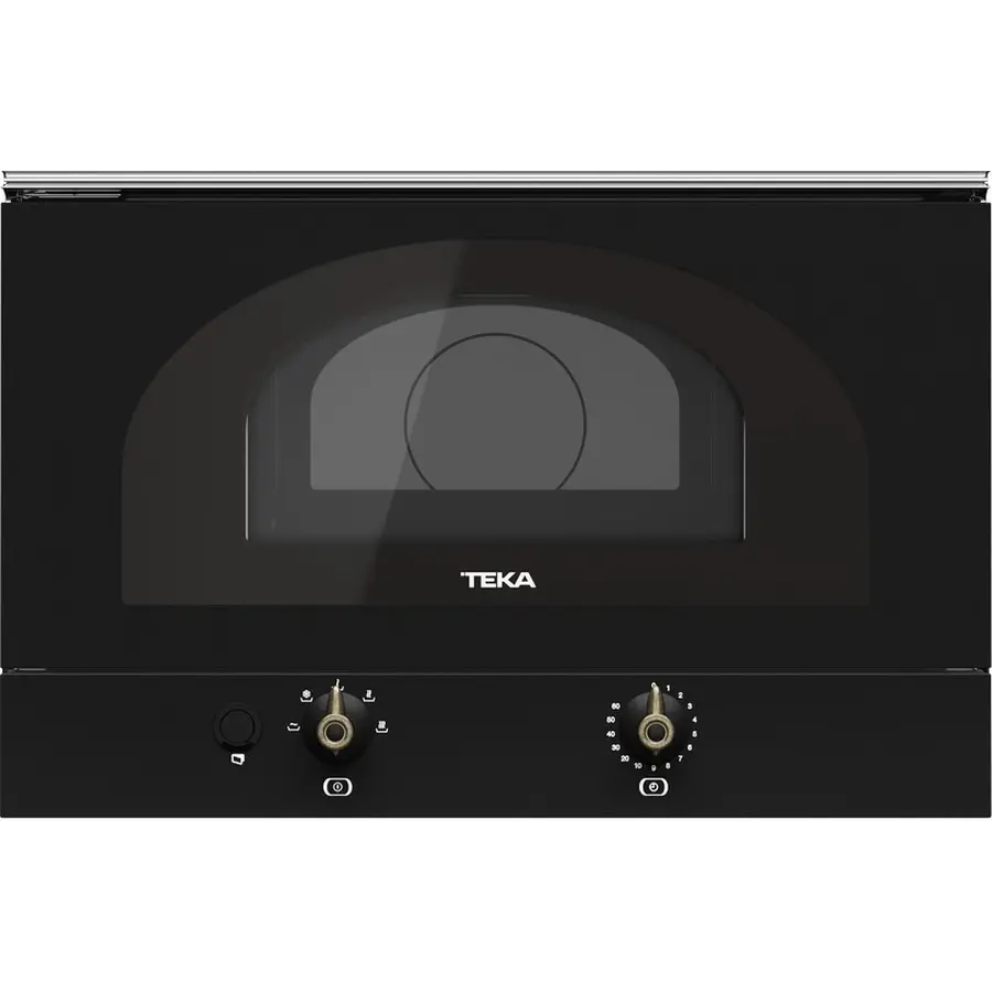 Микрохвильова піч Teka MWR 22 BI (Rustica), чорна, ручки латунь 40586300 чорний