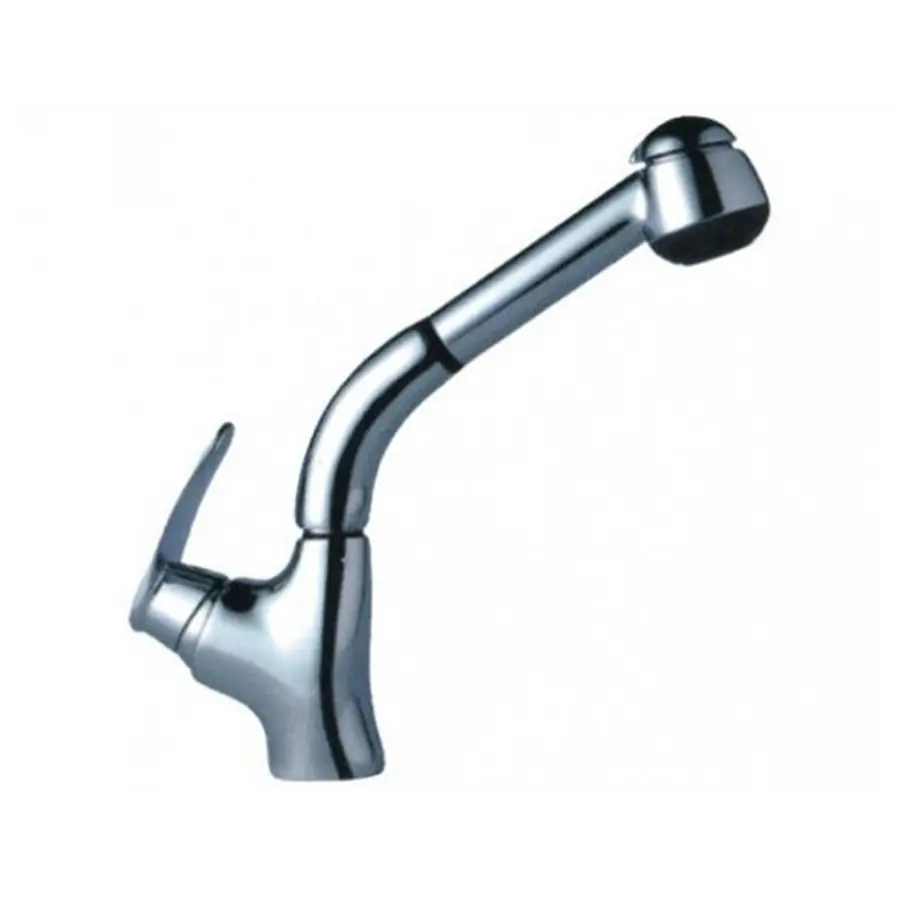 Кухонний змішувач з витяжною лійкою Teka MС-10 Plus HP 97931802CC матовий хром