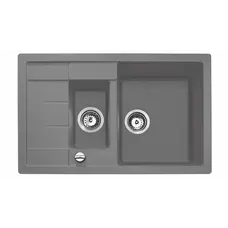Кухонна гранітна мийка Teka ASTRAL 60 B-TG 40143572 сірий металік (88956)