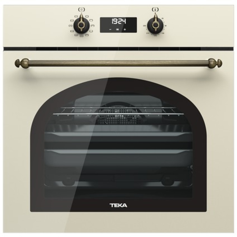 Духовой шкаф Teka HRB 6400 VN (WISH, Rustica), ваниль, ручки латунь 111010016