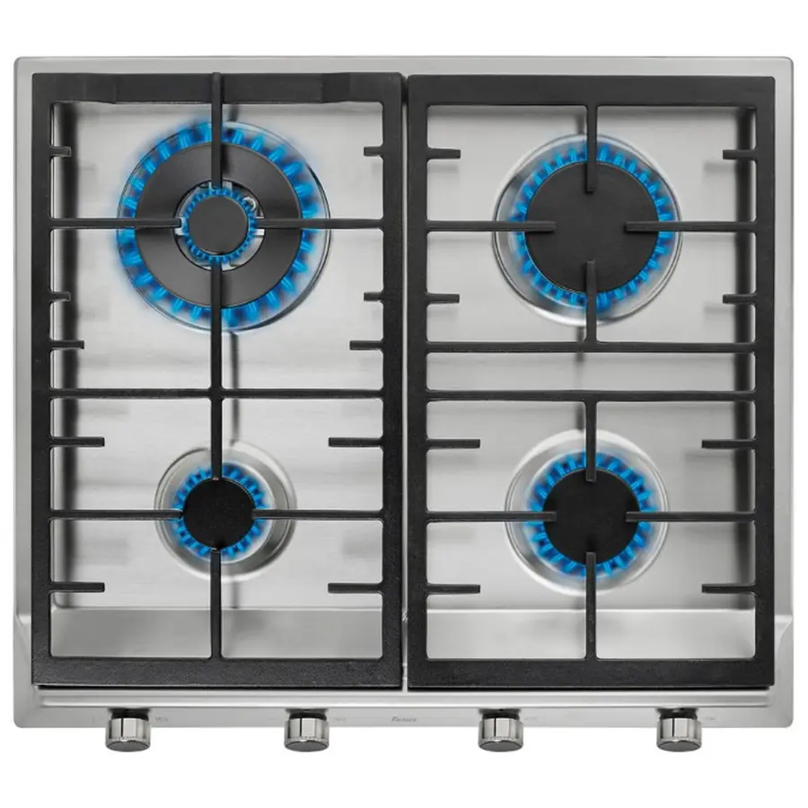 Газовая варочная поверхность Teka EX 60.1 4G DR (WISH, Total) нержавеющая сталь 40212215