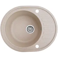 Гранітна кухонна мийка Valetti 23D 500х620 мм