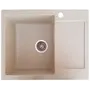 Гранітна кухонна мийка Valetti 26R 500х620 мм