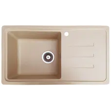 Гранітна кухонна мийка Valetti 36R 435х780 мм