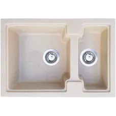 Гранітна кухонна мийка Valetti 43N 425х625 мм