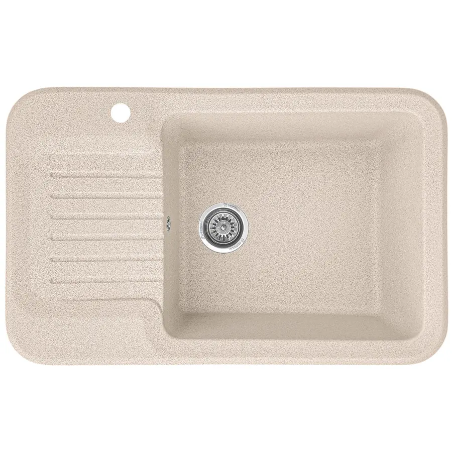 Гранітна кухонна мийка Valetti 55L 510х810 мм