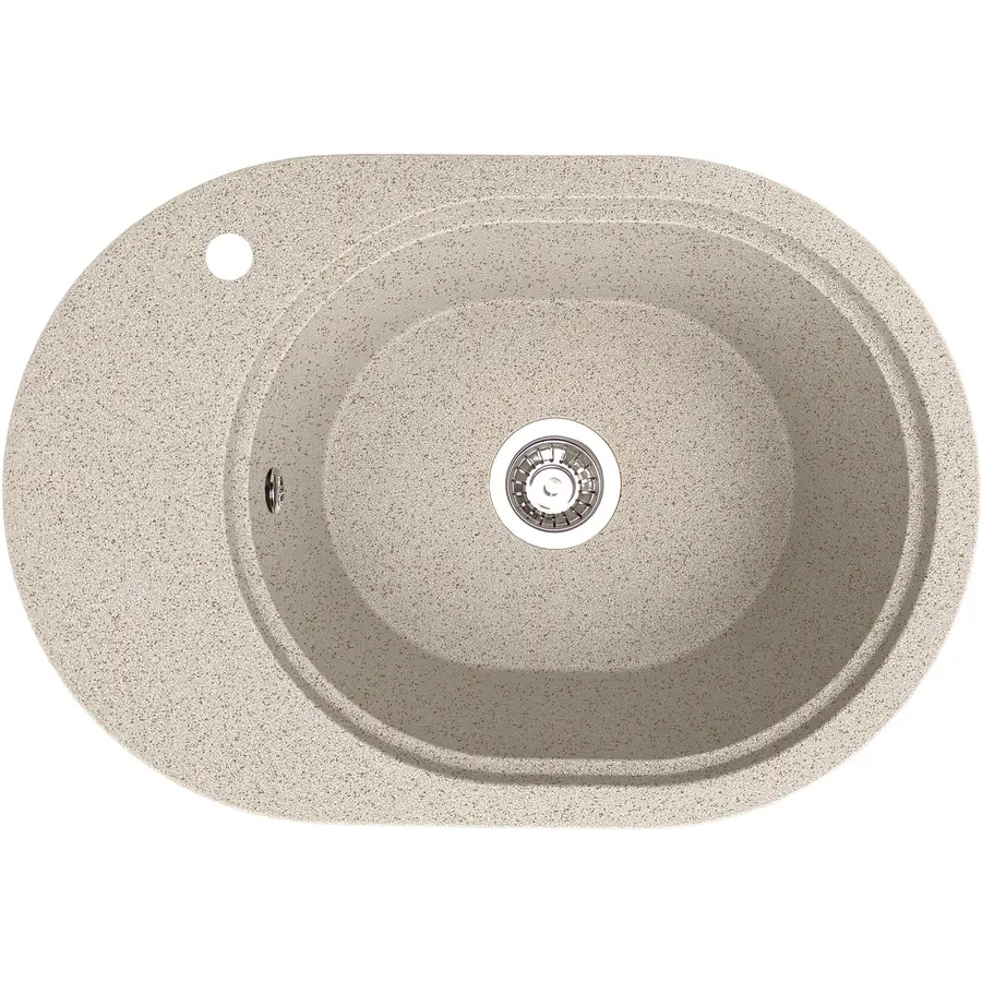 Гранітна кухонна мийка Valetti 62L 430х620 мм