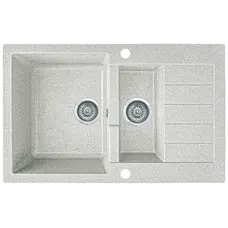 Гранітна кухонна мийка EcoLine 29D 785x495мм Терра