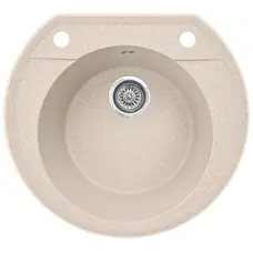 Гранітна кухонна мийка EcoLine 31D 530x490мм