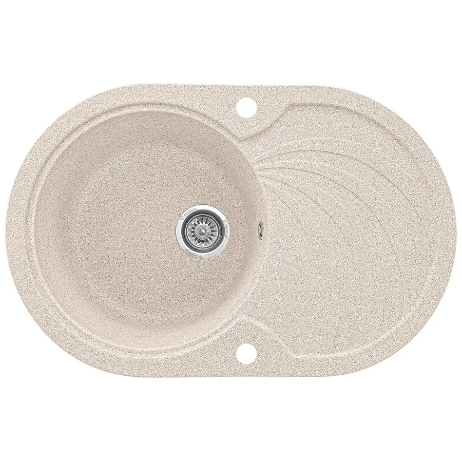 Гранітна кухонна мийка Valetti 33D 500x780 мм