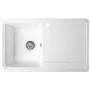 Гранітна кухонна мийка Valetti 17D 760x460мм Білий
