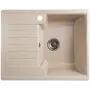 Гранітна кухонна мийка Valetti Europe модель №12 бежева 62*50