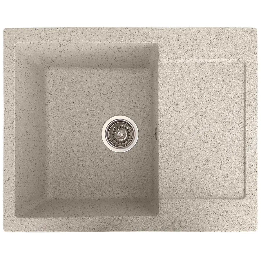 Гранітна кухонна мийка Valetti Europe модель №26 терра 62*50