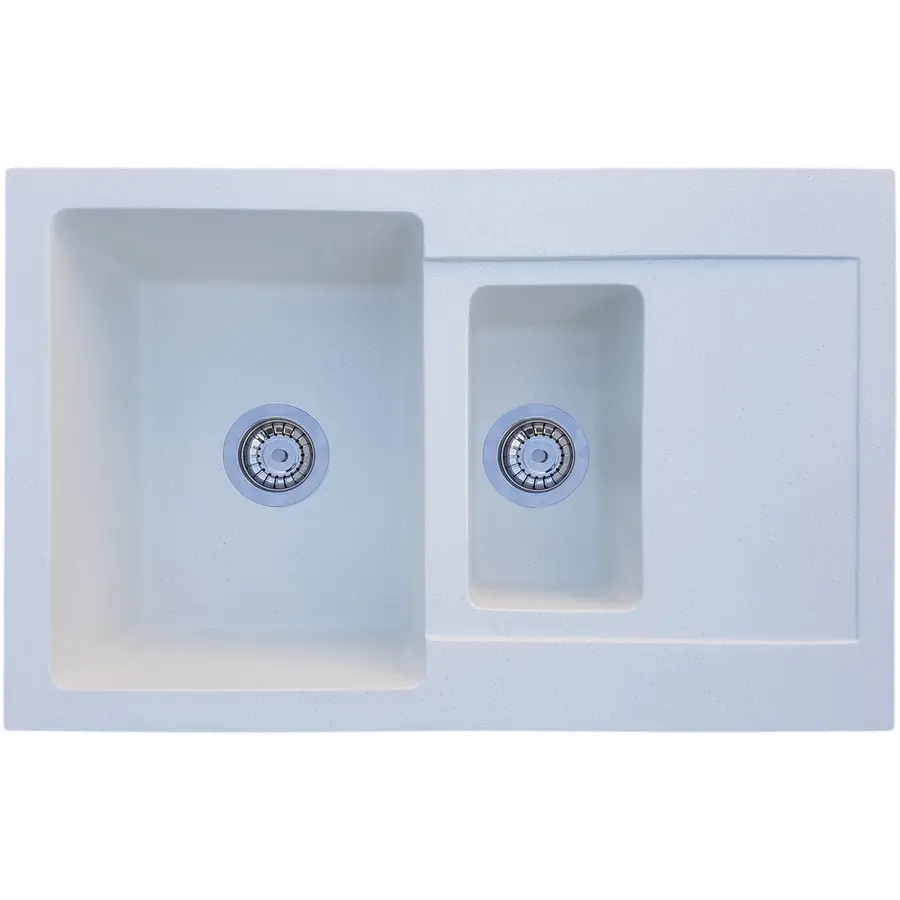 Гранитная мойка Valetti Europe модель №34 белая 79 * 50