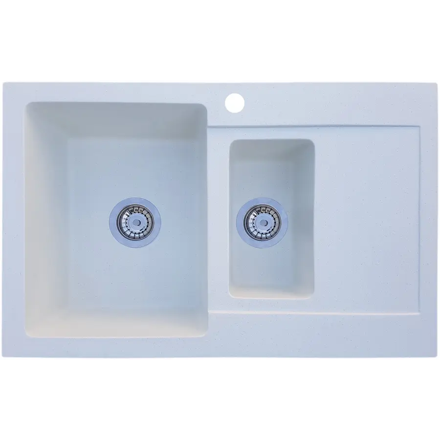 Гранитная мойка Valetti Europe модель №34 белая 79 * 50