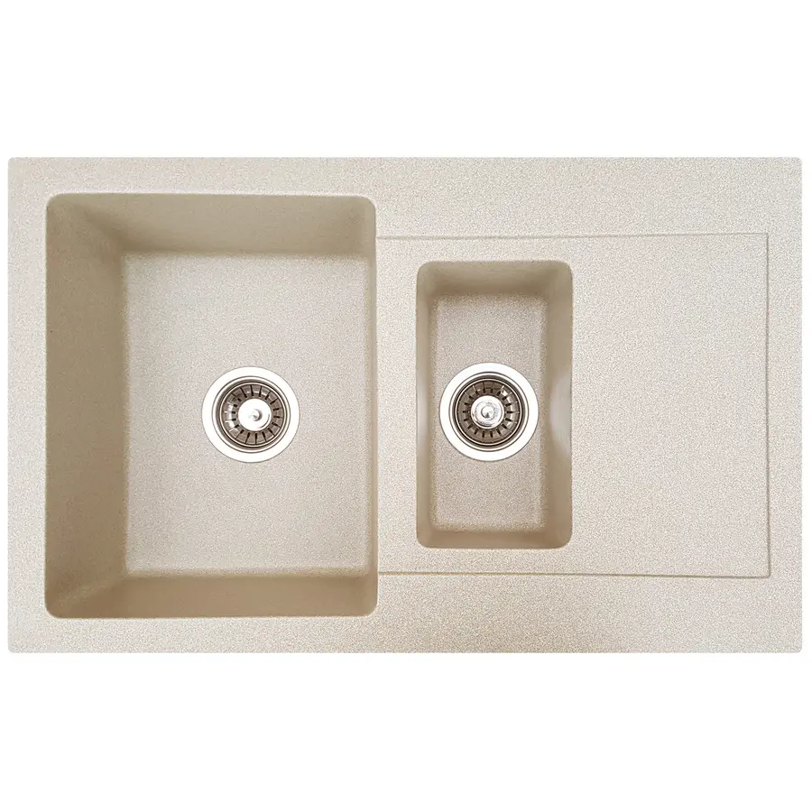 Гранитная мойка Valetti Europe модель №34 белая 79 * 50