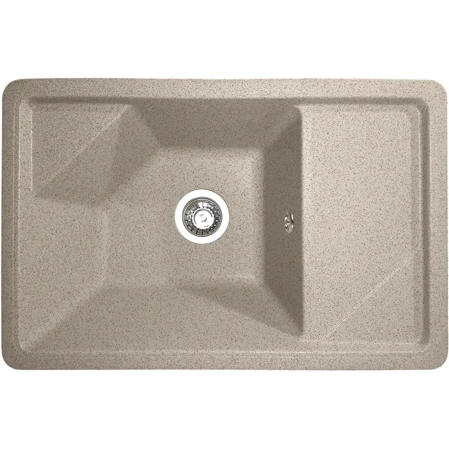 Гранитная кухонная мойка Valetti Europe модель №64 терра 72 * 46